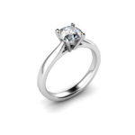 Classic Four Prong Diamond Solitaire