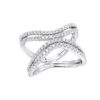 Butterfly Pave Cocktail Ring