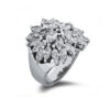 Marquise Flower Cocktail Ring