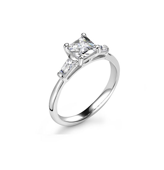 Princess and Baguettes Classic Solitaire
