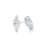 Marquise Cut Diamond Studs